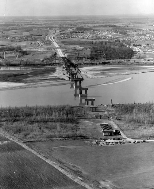 Blanchette Bridge, 1957